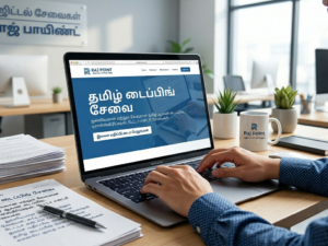 Tamil Typing Service