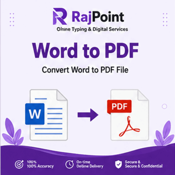 Word to PDF Conversion