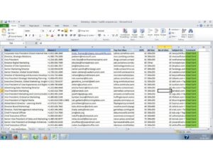 Excel Data Entry Work